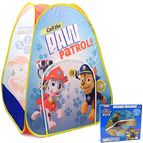 Дитяча ігрова палатка Premium Toys «Щенячий патруль», 90х90х95 см (985-71)
