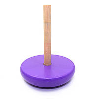 Розвиваюча іграшка дерев'яна пірамідка Сова Fun Game 15*9*9 см (91552), фото 4