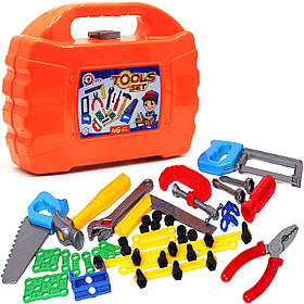Набір інструментів для дітей Tools set «Технок», 46 деталей у валізі (4388)