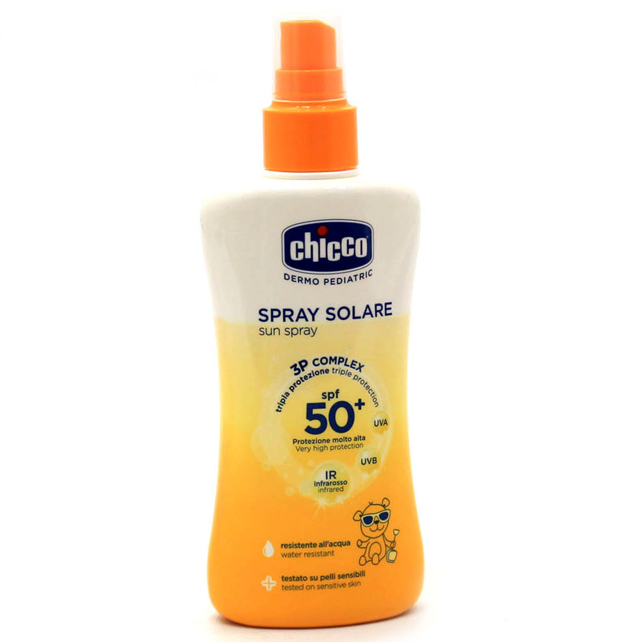 Спрей сонцезахисний Chicco 50 SPF, 150 мл (09159.00)