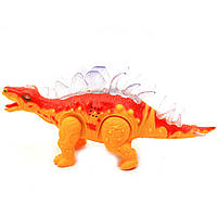 Іграшковий Динозавр Rong Kai, ходить, світлові та звукові ефекти, 35 см (6638-1), фото 6
