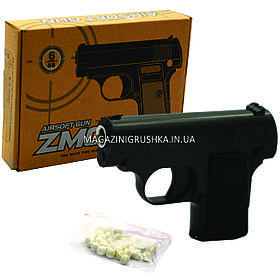 Іграшковий пістолет ZM03 з кульками . Дитяче зброю з дальністю стельбы 15-20м