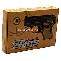 Іграшковий пістолет ZM03 з кульками . Дитяче зброю з дальністю стельбы 15-20м, фото 5