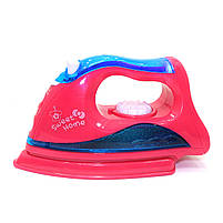 Іграшкова праска «Sweet Home» рожевий звук світло пар 22*12*9 см (QF2902P), фото 3