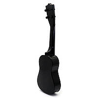 Іграшка дитяча гітара струнна з медіатором у чохлі з ременем пластик 55*17*5 см (898-3D), фото 7