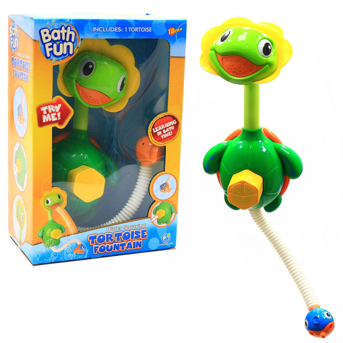 Іграшка для ванни XoKo Bath Fun Черепашка Насос (9910)