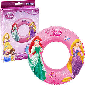 Надувний круг «Принцеси» Bestway Disney Princess, від 3 до 6 років, d 56 см, (91043)