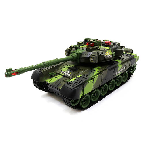 Купить Танк на радиоуправлении Танковый бой «World of tanks» зеленый ...