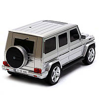 Іграшкова машина Автопром модель Мерседес Бенц G55 (Mercedes-Benz) Срібло на радіокеруванні (8807), фото 4