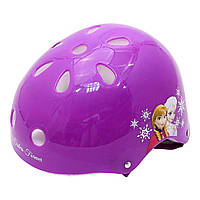 Ролики дитячі для дівчинки із захистом «Холодне серце» розмір 35-38, алюміній, що світяться колеса PU 1683966127, фото 6