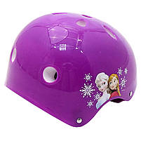 Ролики дитячі для дівчинки із захистом «Холодне серце» розмір 35-38, алюміній, що світяться колеса PU 1683966127, фото 7