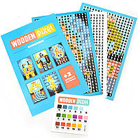 Дитячий дерев'яний конструктор Королівство (Wooden Pixel) Cubika (Кубика) 700 елементів (14941), фото 4