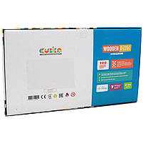 Дитячий дерев'яний конструктор Королівство (Wooden Pixel) Cubika (Кубика) 700 елементів (14941), фото 5