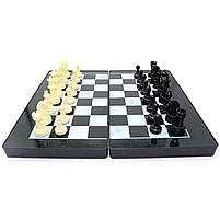 Настільна гра 3в1 магнітні Шахи Шашки Нарди пластик метал 32*32*5 см (MC1178), фото 2