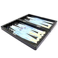 Настільна гра 3в1 магнітні Шахи Шашки Нарди пластик метал 32*32*5 см (MC1178), фото 4