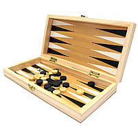 Настільна гра 3в1 Шахи Шашки Нарди дерево 29*29*4 см (820), фото 3