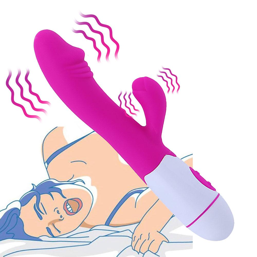 Кролик вібратор зі стимуляцією клітора, G spot Vibrator Sex Rabbit, фото 1
