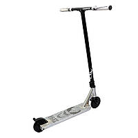 Трюкових самокат Best Scooter «Simbiote» Веном, HIC-система, пеги, срібло, колеса 120 мм PU, (65030), фото 3