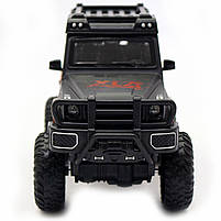 Машинка іграшкова Автопром «Mercedes-Benz G63 AMG 4x4» (джип) метал, 20 см, чорний (світло, звук, двері відчиняються) 7698, фото 5