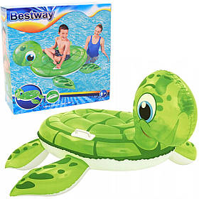 Дитячий надувний матрац пліт Intex 57524 «Черепаха» (150х127 см) Lil 'Sea Turtle Ride-On