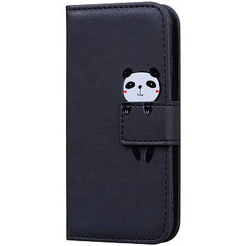 Чохол-книжка Animal Wallet для Apple iPhone 13 Mini Panda