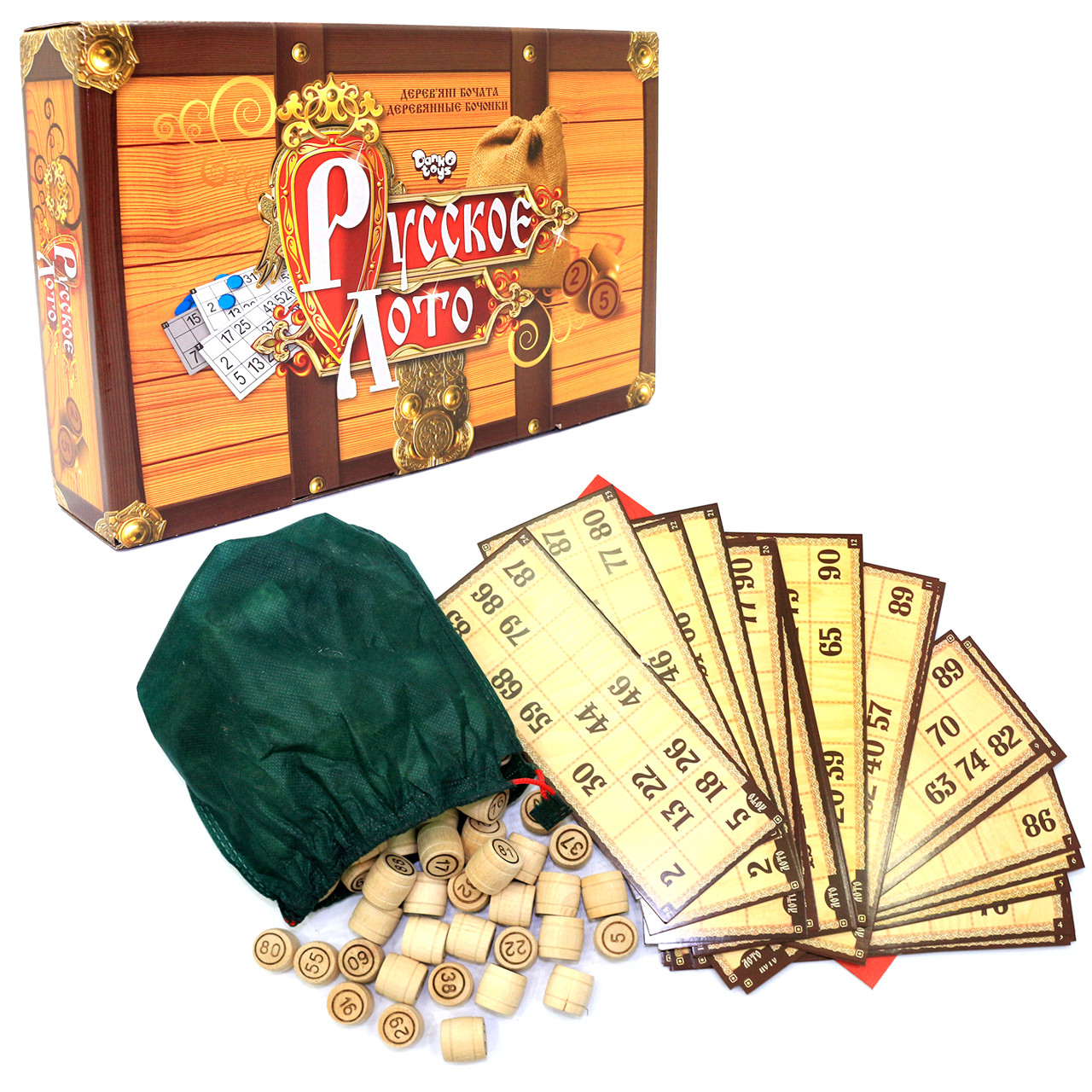 Настільна гра DANKO TOYS «Козацьке лото», дерево (DT G48)
