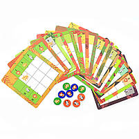 Настільна гра Fun game «Малюнки та логіка: екзотичні звірята» (українська мова), UKB-B0029, фото 4