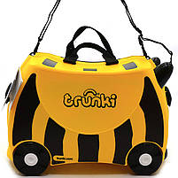 Валіза Trunki дитячий для подорожей Bernard Bumble Bee (0044-GB01-UKV), фото 5