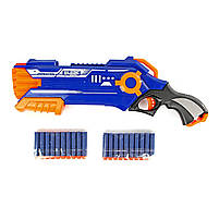 Дитяча зброя іграшковий бластер Blaze Storm 20 м'яких набоїв 45 см (7037), фото 2