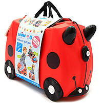 Валіза Trunki дитячий для подорожей Harley Ladybug (0092-GB01), фото 2