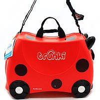 Валіза Trunki дитячий для подорожей Harley Ladybug (0092-GB01), фото 5