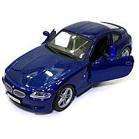 Машинка металева BMW Z4 M Coupe "Bburago" БМВ Купе синій 12*4*5 см (18-43007), фото 6
