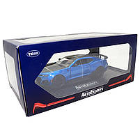Машинка металева Chevrolet Camaro AutoExpert Шевроле Камаро синій звук світло 20*6*8 см (GT-0708), фото 10