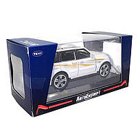 Машинка металева Mitsubishi Pajero AutoExpert Мітсубісі Паджеро джип білий звук світло 16 см (GT-2156), фото 9