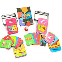 Настільна гра головоломка Fun game «Гра пам'яті» карти з їжею та жителями ферми (UKB-B0046), фото 4