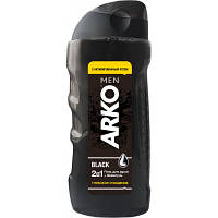 Гель для душа ARKO Men 2 in 1 Black 260 мл (8690506490843)