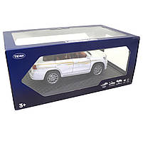 Машинка металева Toyota Prado «AutoExpert» Тойота Прадо джип білий звук світло 21*9*10 см (GT-9147), фото 9