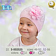 Демісезонна шапка для дівчинки TuTu арт. 3-002525(48-52, 52-56), фото 4