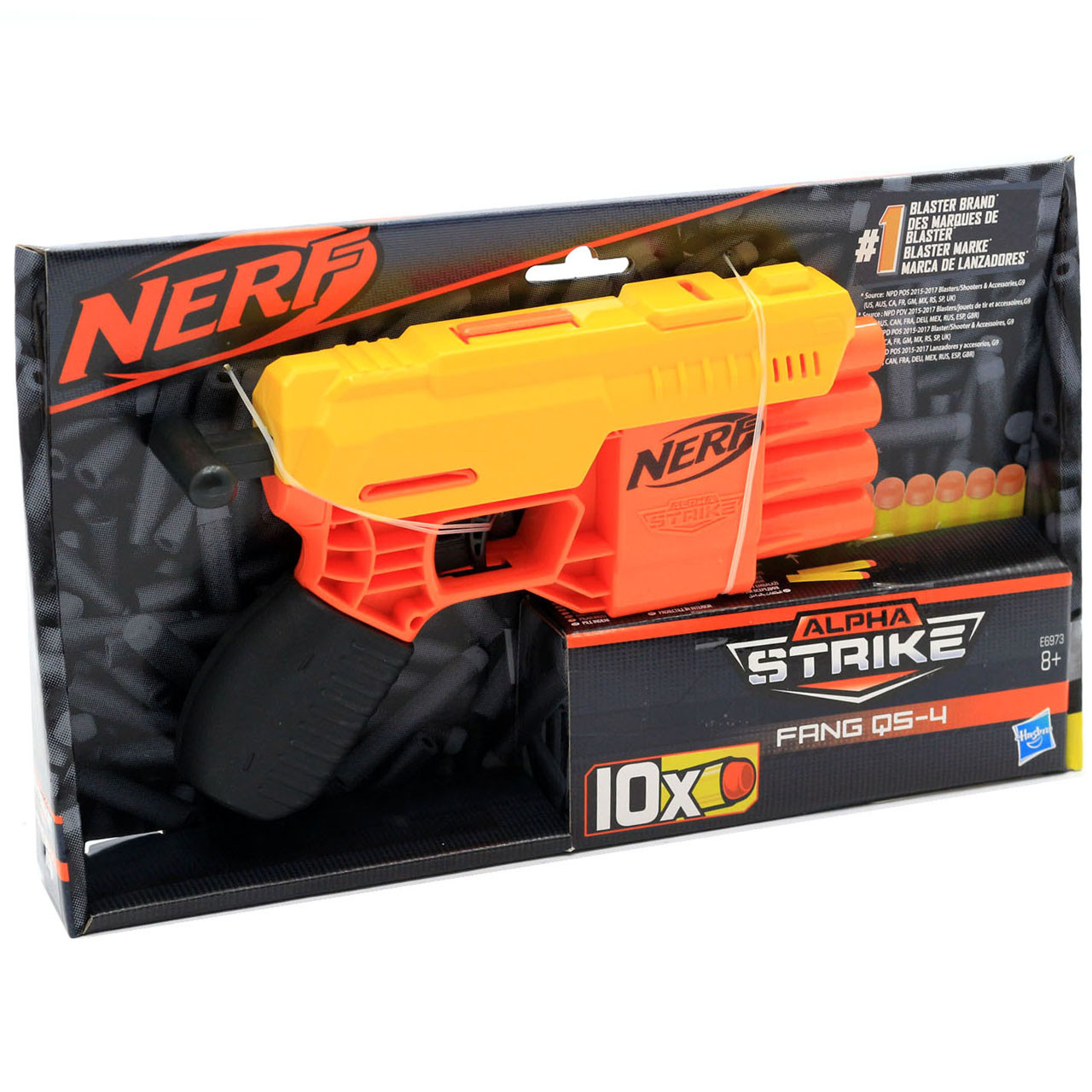 Зброя іграшкове Hasbro Nerf Alpha Strike Фанг QS-4 (E6973), фото 1