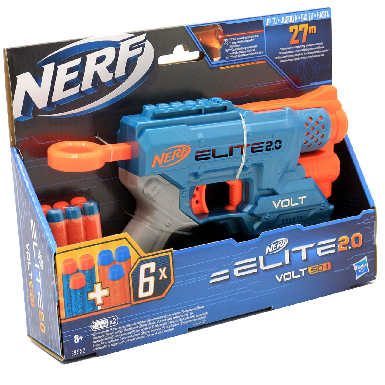 Зброя іграшкове Hasbro Nerf Elite 2.0 Volt SD-1 (E9952), фото 1