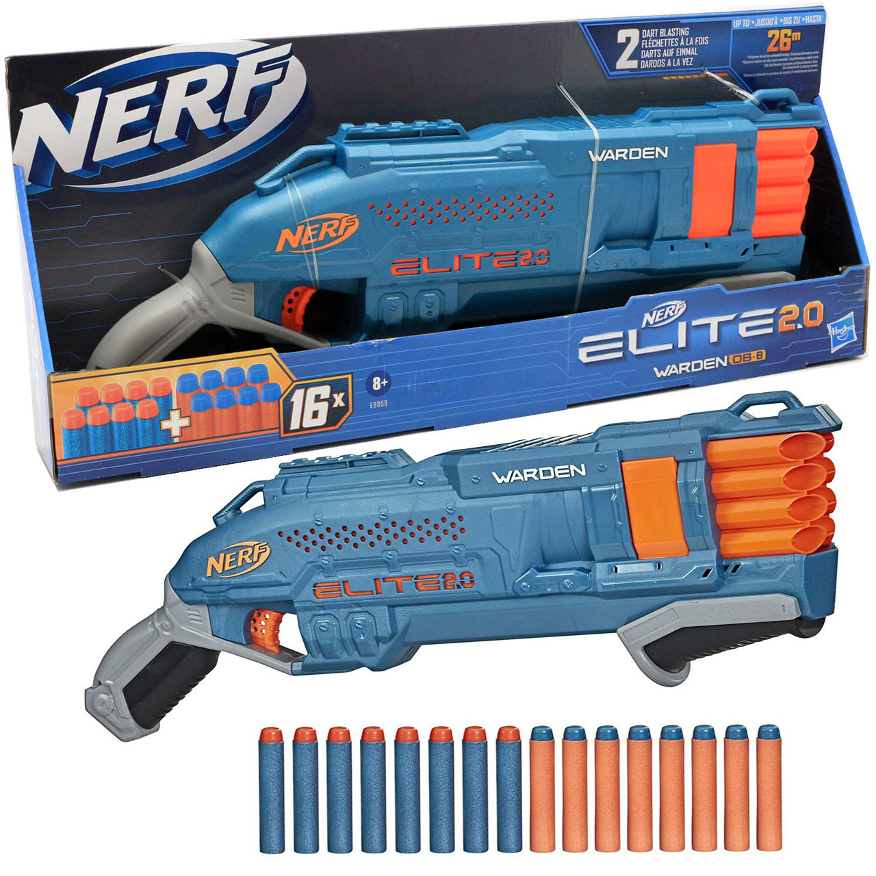 Зброя іграшкове Hasbro Nerf Elite 2.0 Варден (E9959), фото 1