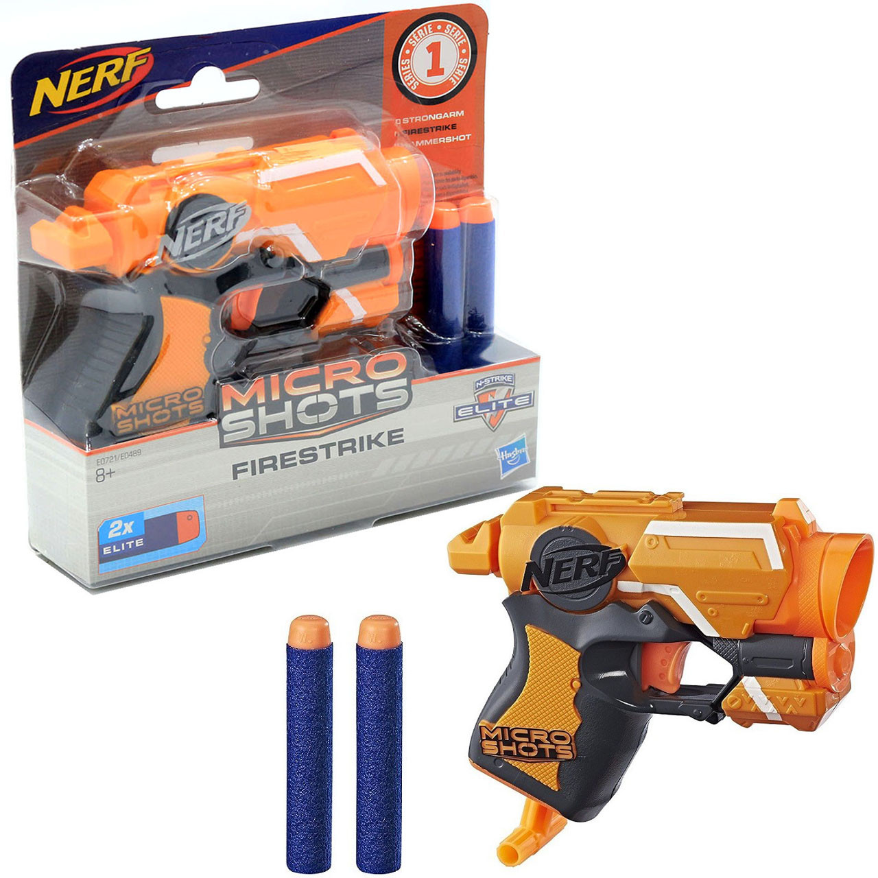 Зброя іграшкове Nerf Hasbro Мікрошот Firestrike SE1 (E0721 / E0489), фото 1