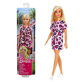 Лялька Барбі Barbie «Супер стиль» плаття в сердечко, 29 см, (T7439)