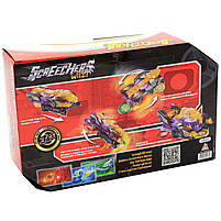 Машинка-трансформер ігровий набір Screechers Wild S2 L3 Дикі Скрічери Хантер (EU684501), фото 3