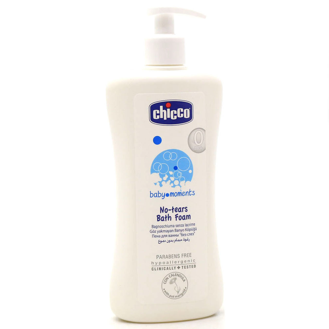 Піна для ванни Baby Moments «Без сліз» Chicco, 500 мл (02837.10). Косметика по догляду для дітей