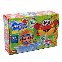 Музична іграшка для ванни «Бульки Краб» Веселе купання від 18 міс 23 * 15 * 8 см (18642), фото 4