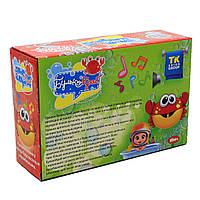 Музична іграшка для ванни «Бульки Краб» Веселе купання від 18 міс 23 * 15 * 8 см (18642), фото 5