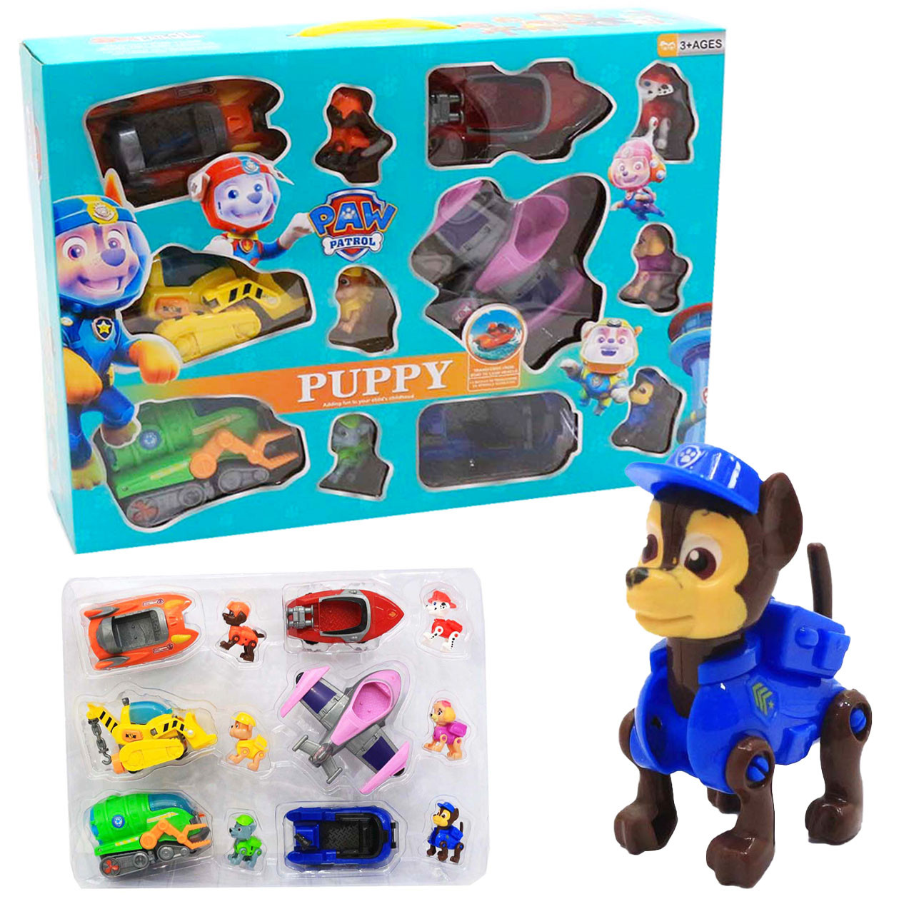 Ігровий набір «Щенячий патруль» Sea Patrol - 6 фігурок з транспортом (SZ-997ALL), фото 1