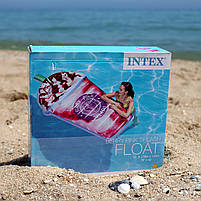 Матрац надувний Intex Ягідний Коктейль (Berry Pink Splash) 198*107 см арт.58777, фото 2