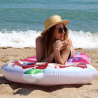 Матрац надувний Intex Ягідний Коктейль (Berry Pink Splash) 198*107 см арт.58777, фото 4